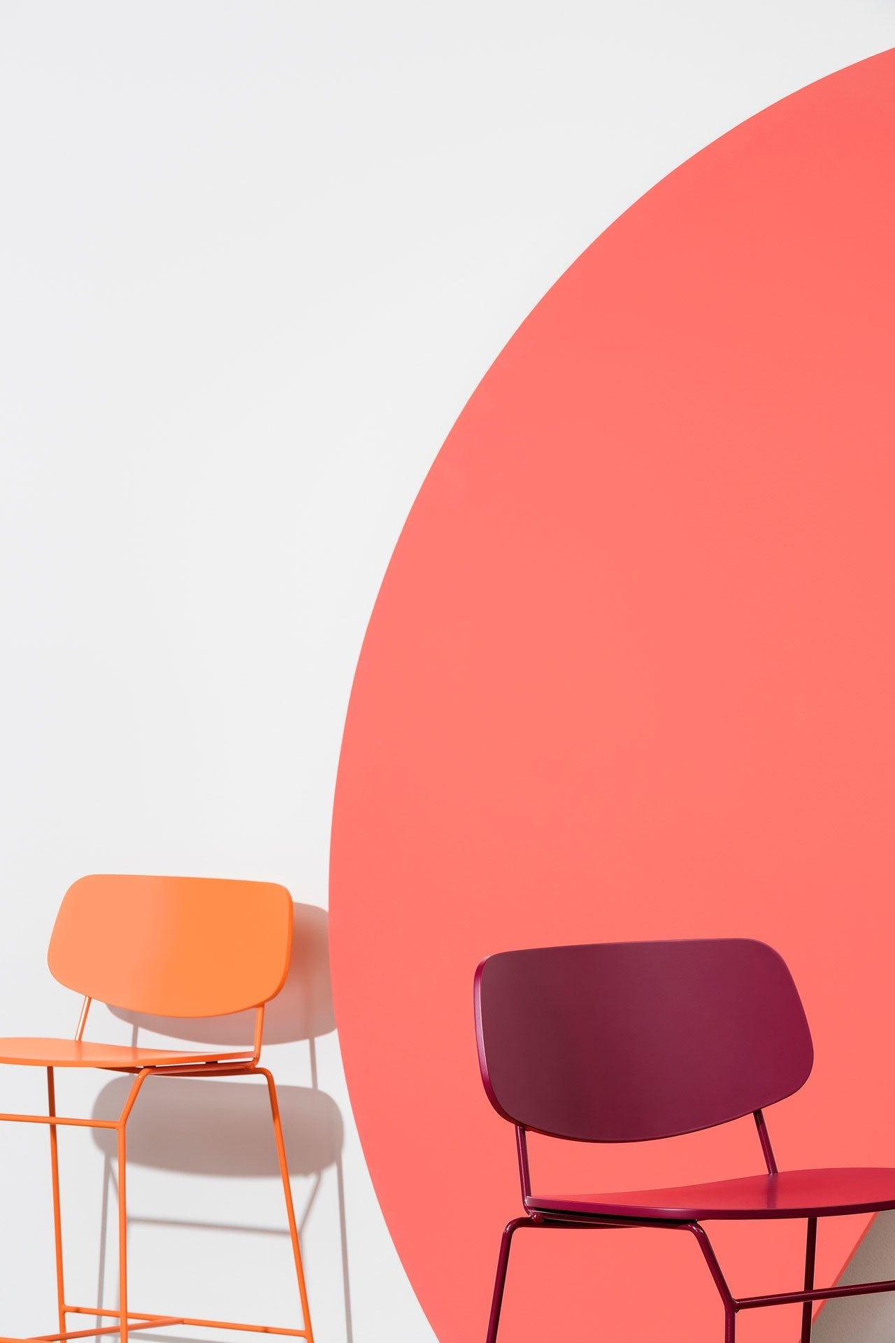 Doll Steel 164 High Stool-Contract Furniture Store for hospitality, leisure & commercial projects