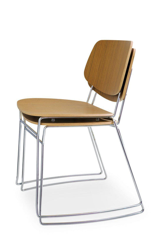 Doll Steel 553 Side Chair-Contract Furniture Store for hospitality, leisure & commercial projects