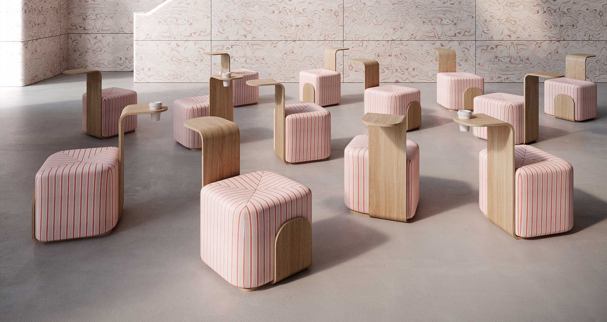 Dondo Pouf-Contract Furniture Store for hospitality, leisure & commercial projects