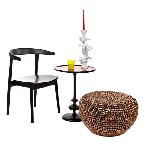 Dot Lounge Low Stool-Pols Potten-Contract Furniture Store