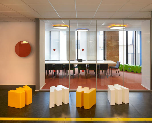 Double U Low Stool-Contract Furniture Store for hospitality, leisure & commercial projects