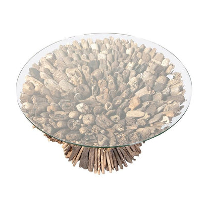 Driftwood Round Coffee Table