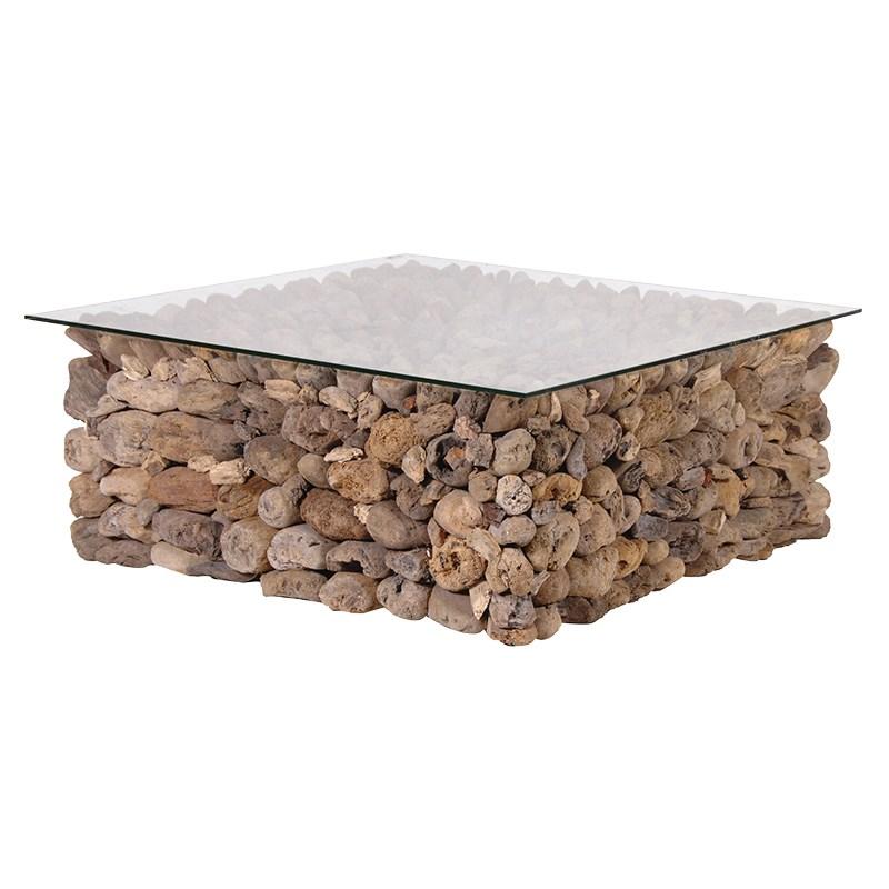 Driftwood Square Coffee Table