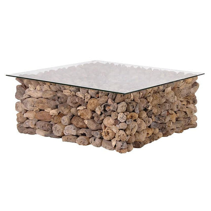 Driftwood Square Coffee Table
