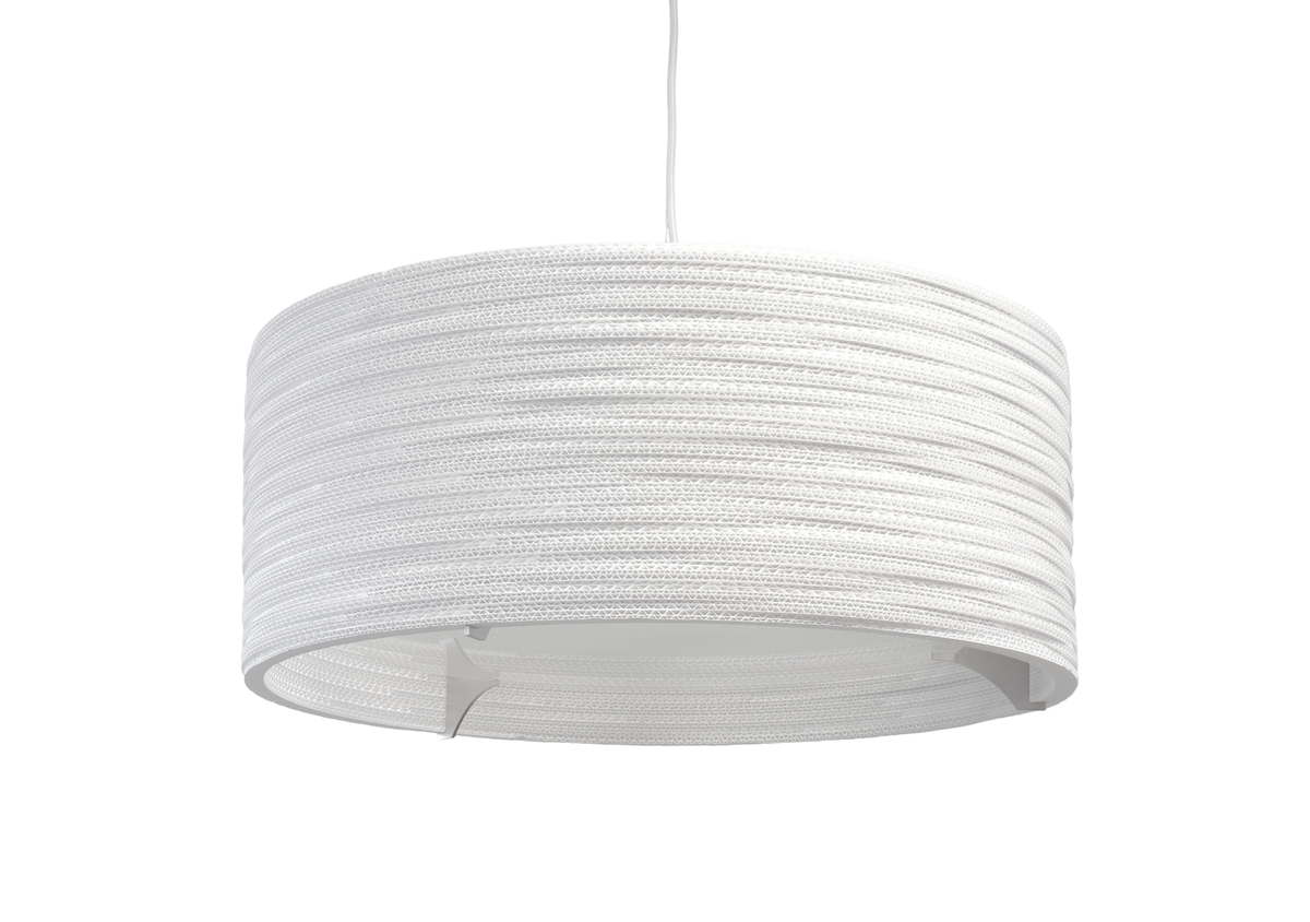 Drum White Pendant Lamp-Graypants-Contract Furniture Store