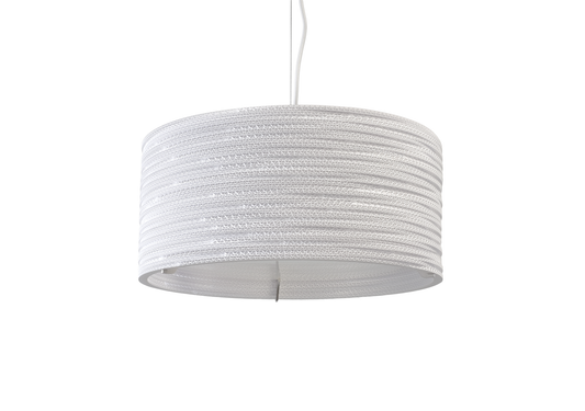 Drum White Pendant Lamp-Contract Furniture Store for hospitality, leisure & commercial projects