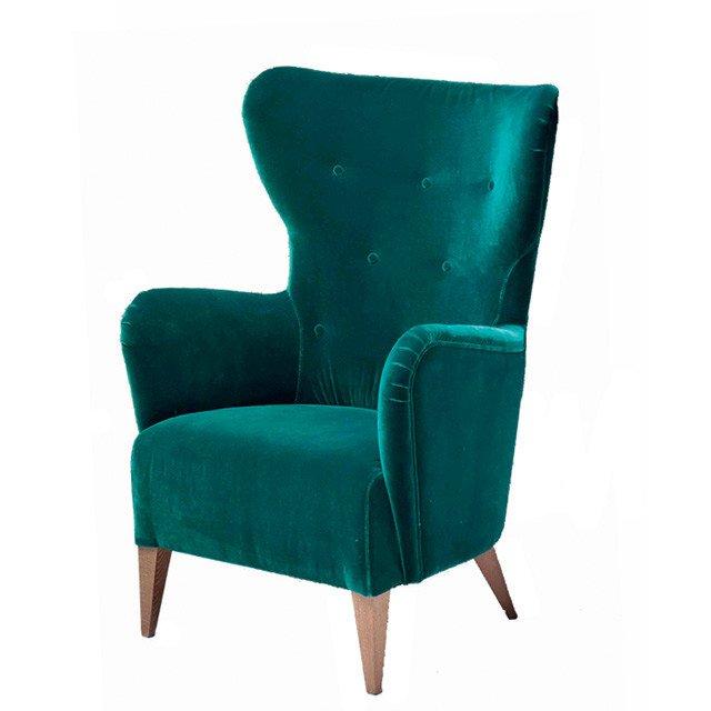 Duke 1 Wing Lounge Chair-Contract Furniture Store for hospitality, leisure & commercial projects