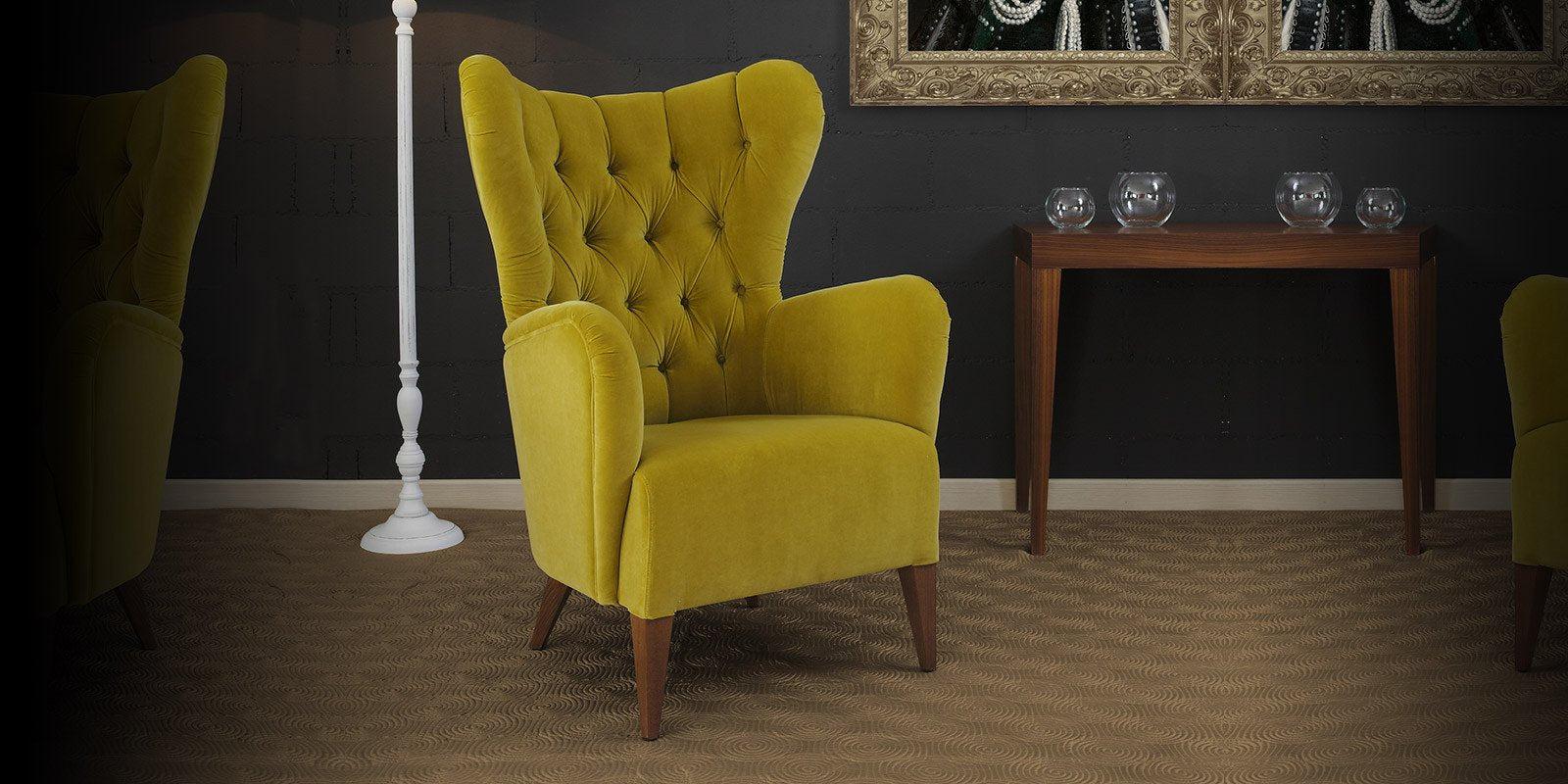 Duke 2 Wing Lounge Chair-Contract Furniture Store for hospitality, leisure & commercial projects