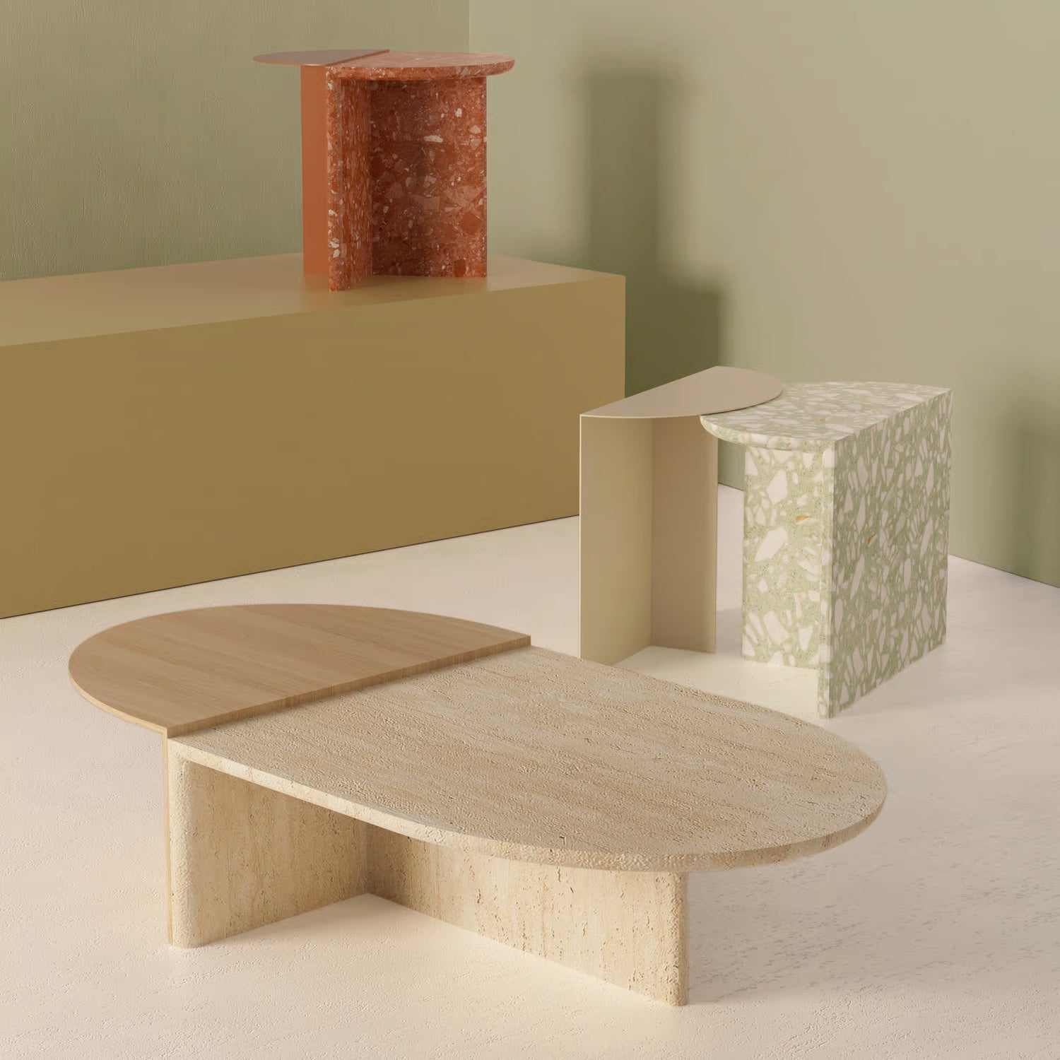 Duplex Side Table-Contract Furniture Store for hospitality, leisure & commercial projects