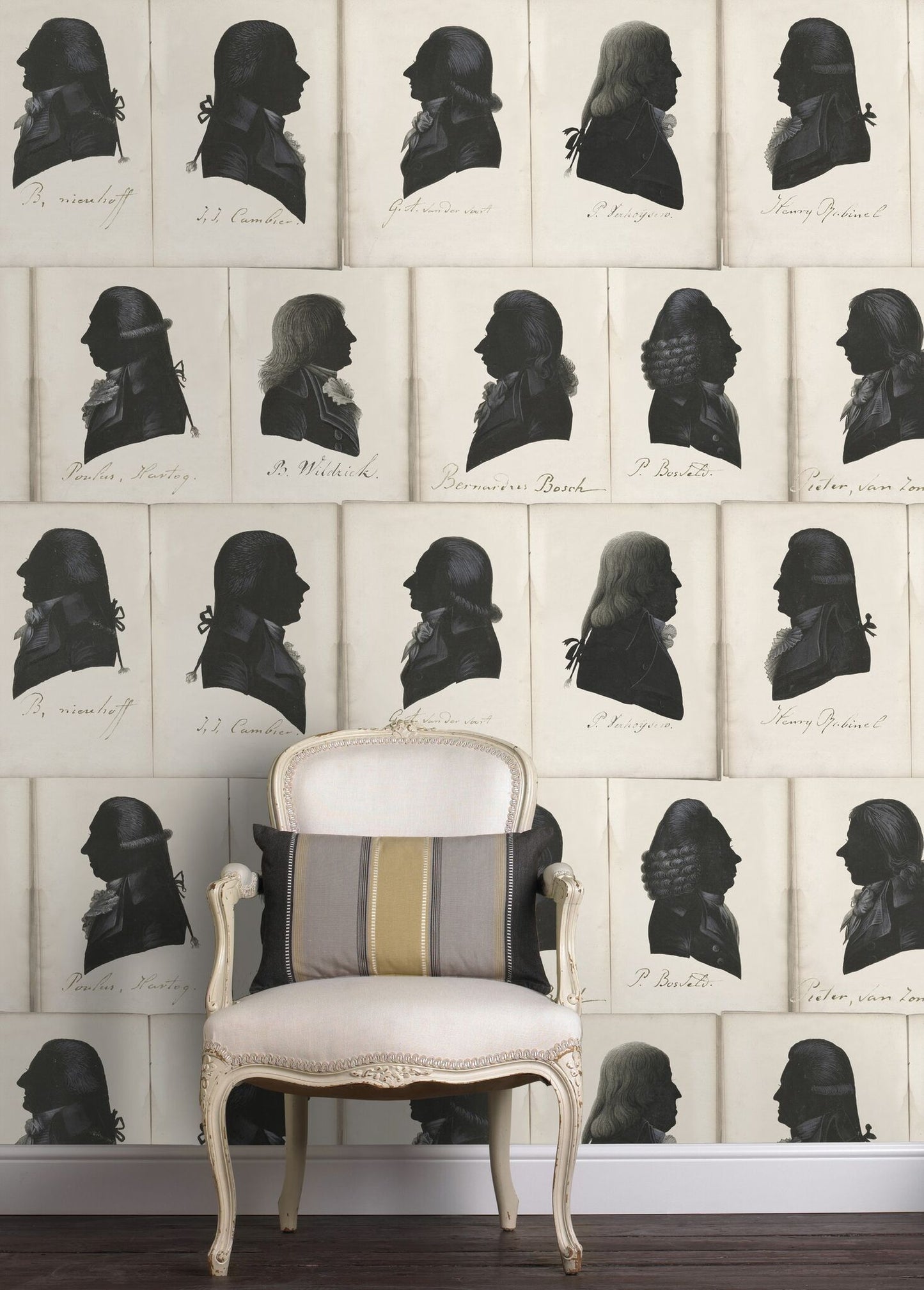 Dutch Portraits Wallpaper-Contract Furniture Store for hospitality, leisure & commercial projects