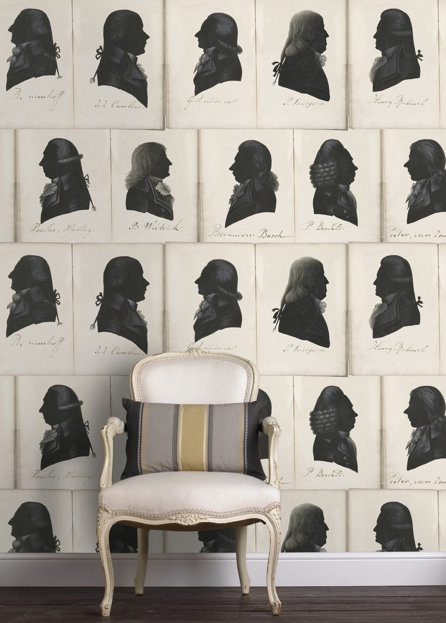 Dutch Portraits Wallpaper-Mind The Gap-Contract Furniture Store