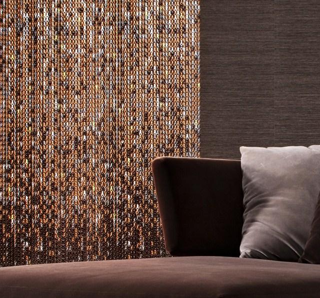 Earth Chain Curtain Divider-Contract Furniture Store for hospitality, leisure & commercial projects