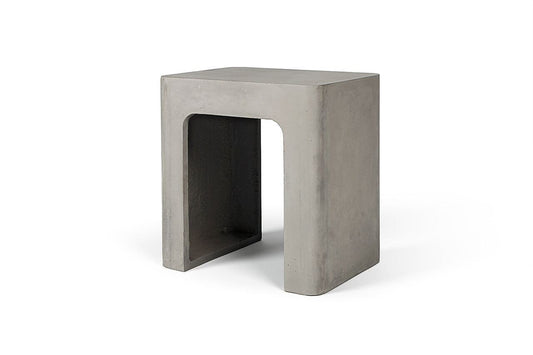 Edge Concrete Low Stool-Contract Furniture Store for hospitality, leisure & commercial projects