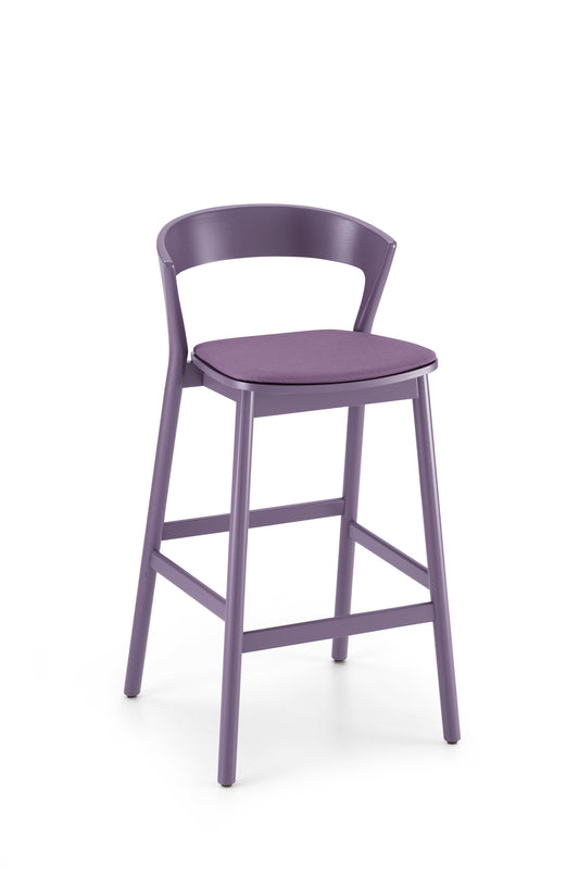 Edith Upholstered High Stool
