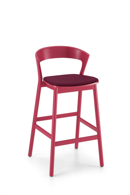 Edith Upholstered High Stool