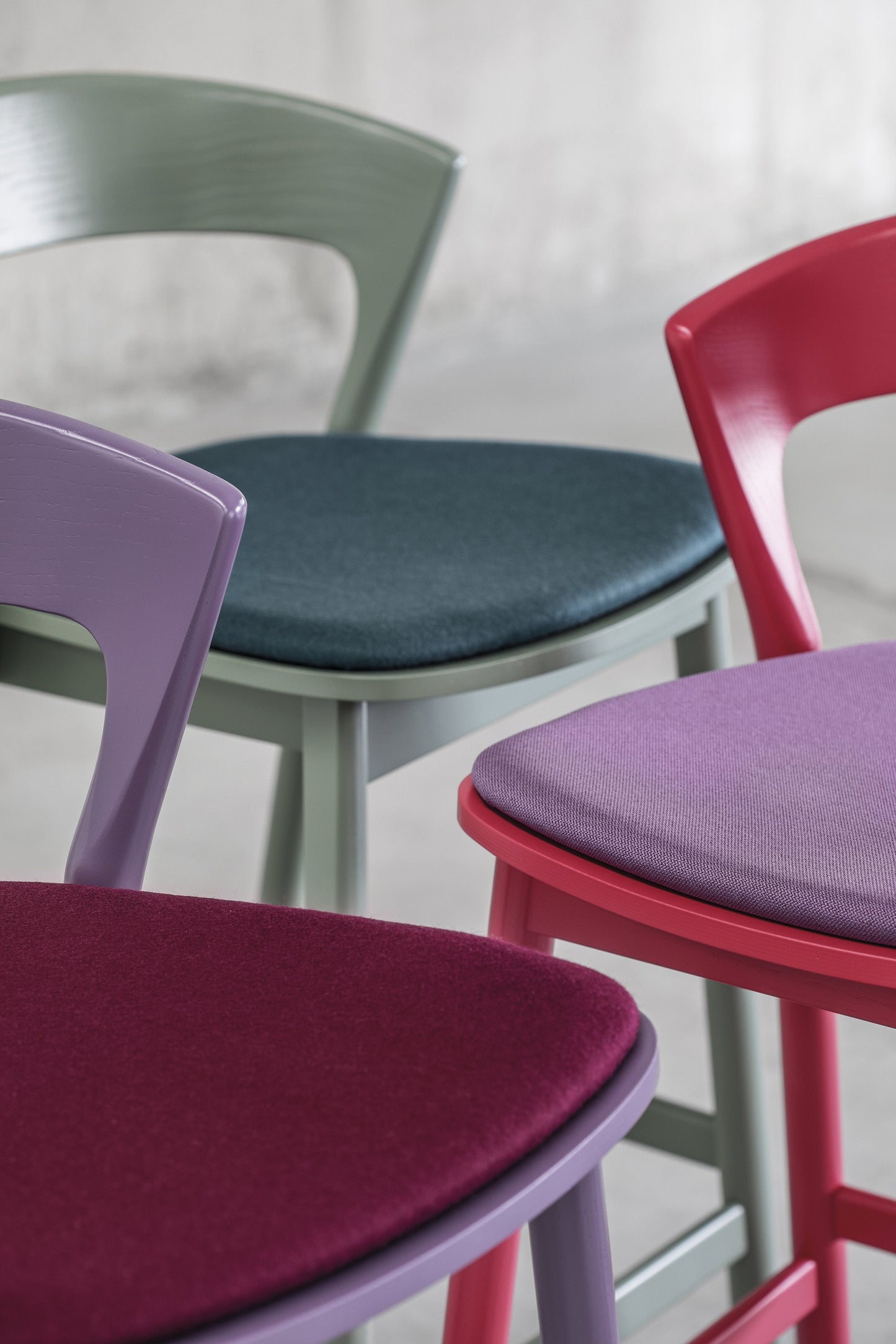 Edith Upholstered High Stool