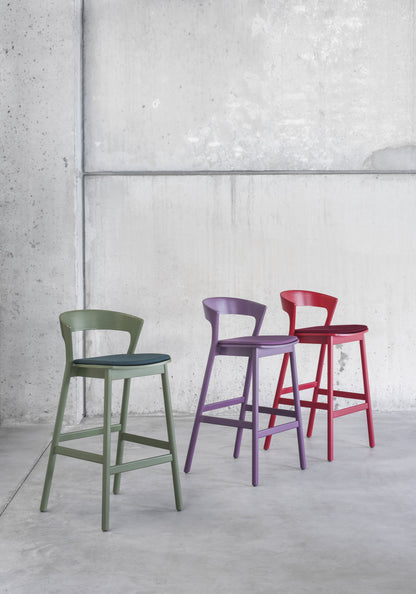 Edith Upholstered High Stool