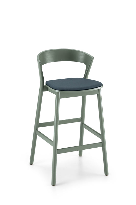 Edith Upholstered High Stool