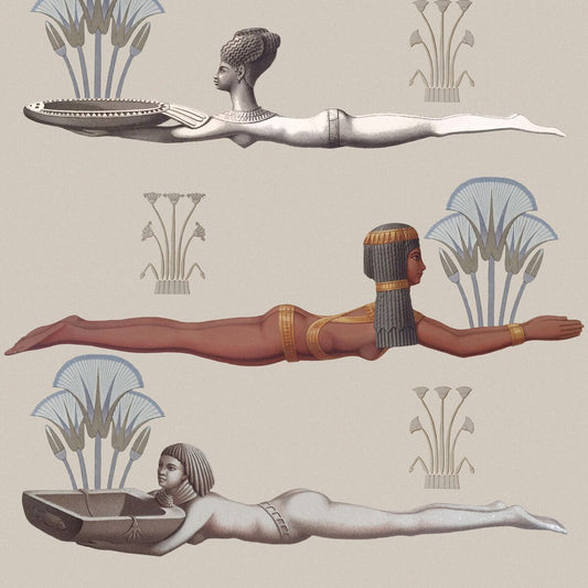 Egyptum Taupe Wallpaper