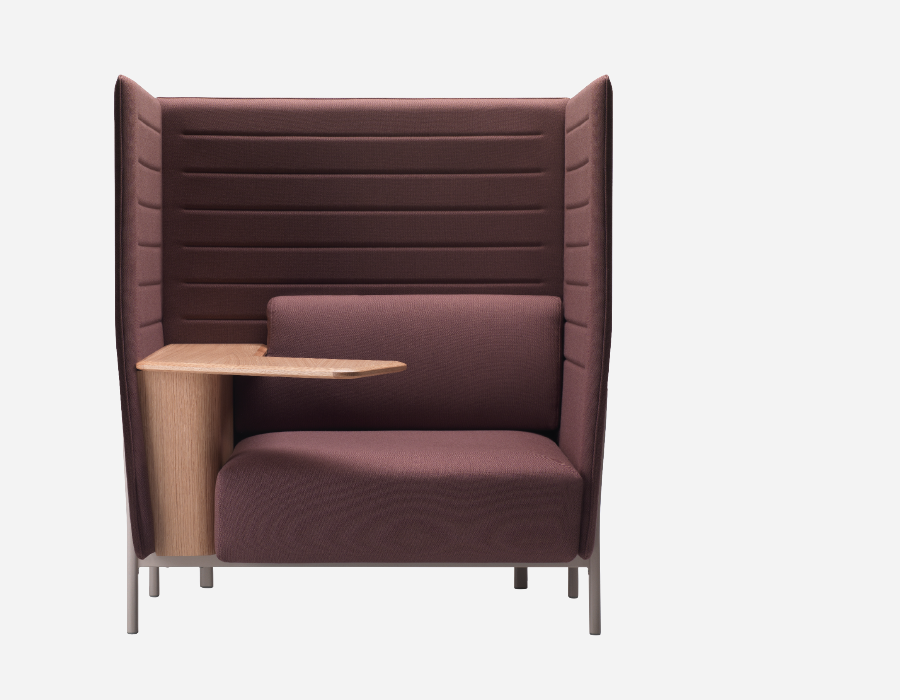 Eleven High Back Work Station-Contract Furniture Store for hospitality, leisure & commercial projects