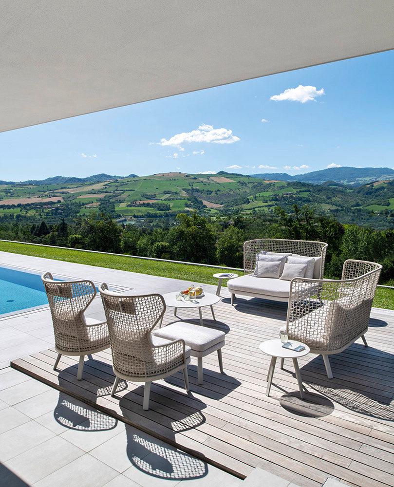 Emma 23637 Daybed High Backrest-Contract Furniture Store for hospitality, leisure & commercial projects