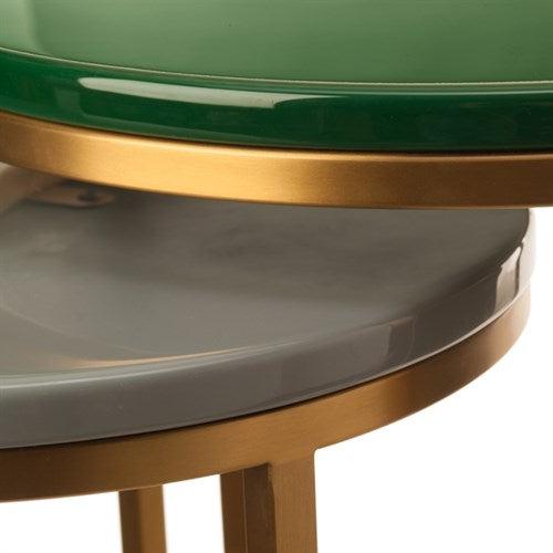 Enamel Side Tables-Contract Furniture Store for hospitality, leisure & commercial projects