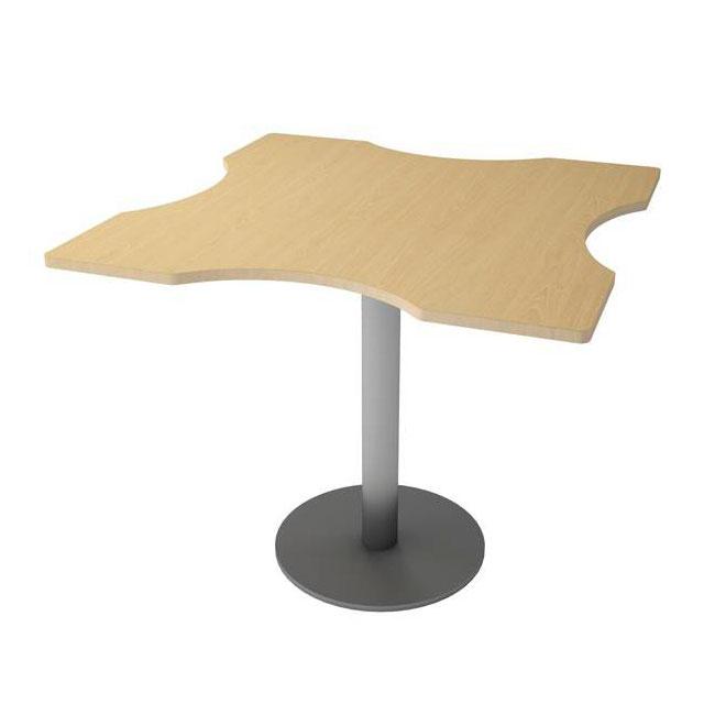 Ergotab Quatro Table With Accesses-Gerodan-Contract Furniture Store