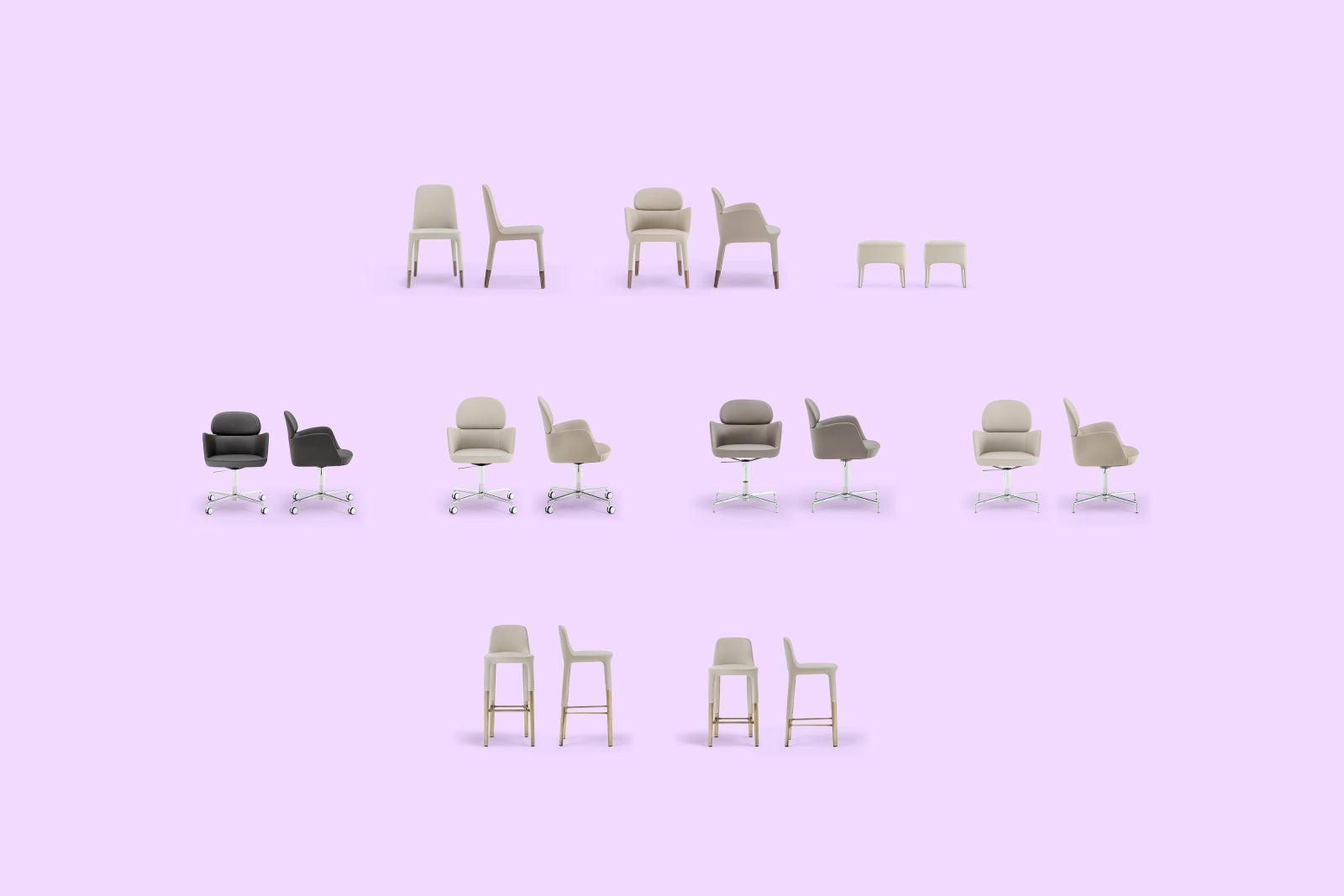 Ester 696 Armchair-Contract Furniture Store for hospitality, leisure & commercial projects