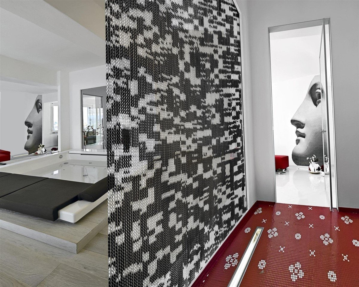 Explosion Chain Curtain Divider-Contract Furniture Store for hospitality, leisure & commercial projects