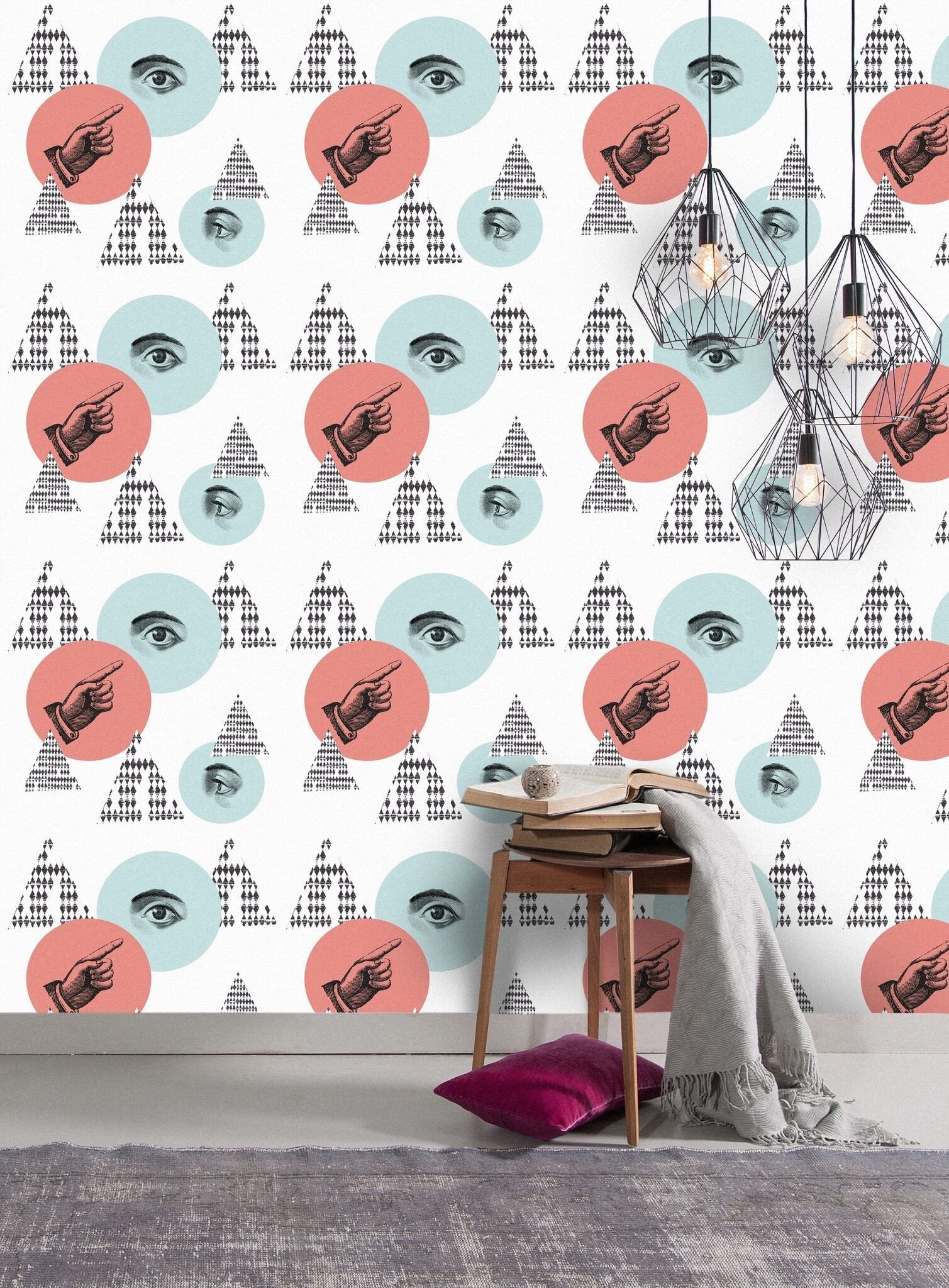 Eyes On Me Wallpaper-Mind The Gap-Contract Furniture Store