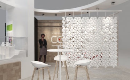 Facet Hanging Room Divider