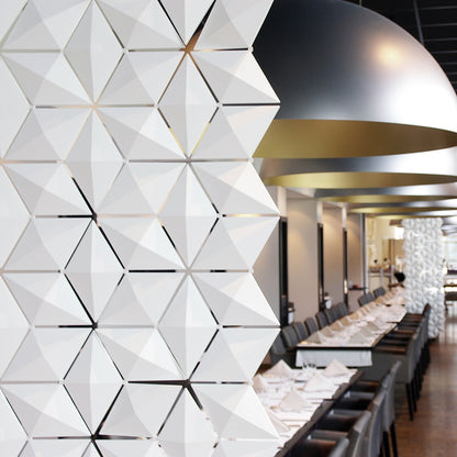 Facet Hanging Room Divider