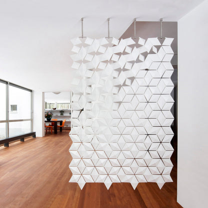 Facet Hanging Room Divider