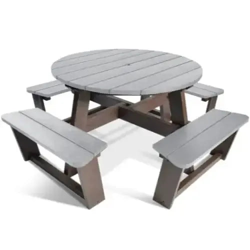 Family Hero Round Picnic Table-Contract Furniture Store for hospitality, leisure & commercial projects