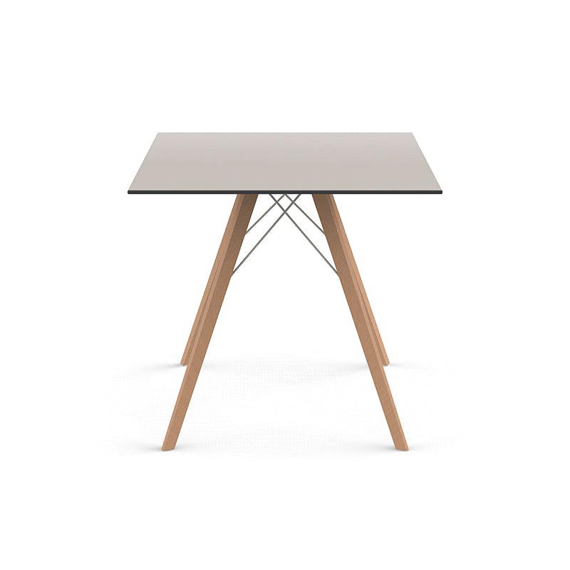 Faz Wood Dining Table-Vondom-Contract Furniture Store