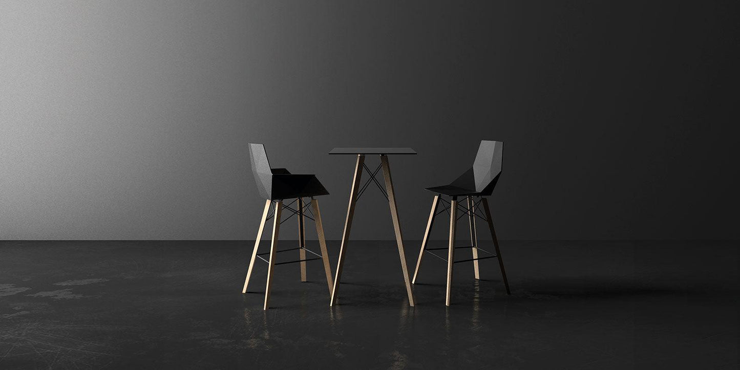 Faz Wood High Stool-Contract Furniture Store for hospitality, leisure & commercial projects