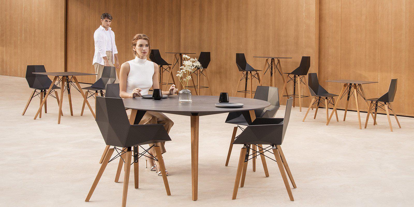 Faz Wood Lounge Table-Contract Furniture Store for hospitality, leisure & commercial projects