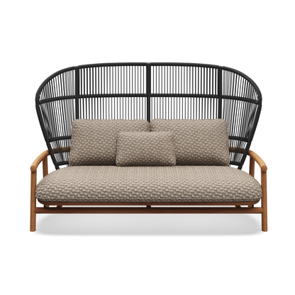 Fern High Back 2-Seater Sofa-Contract Furniture Store for hospitality, leisure & commercial projects