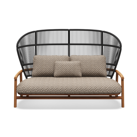 Fern High Back 2-Seater Sofa-Contract Furniture Store for hospitality, leisure & commercial projects