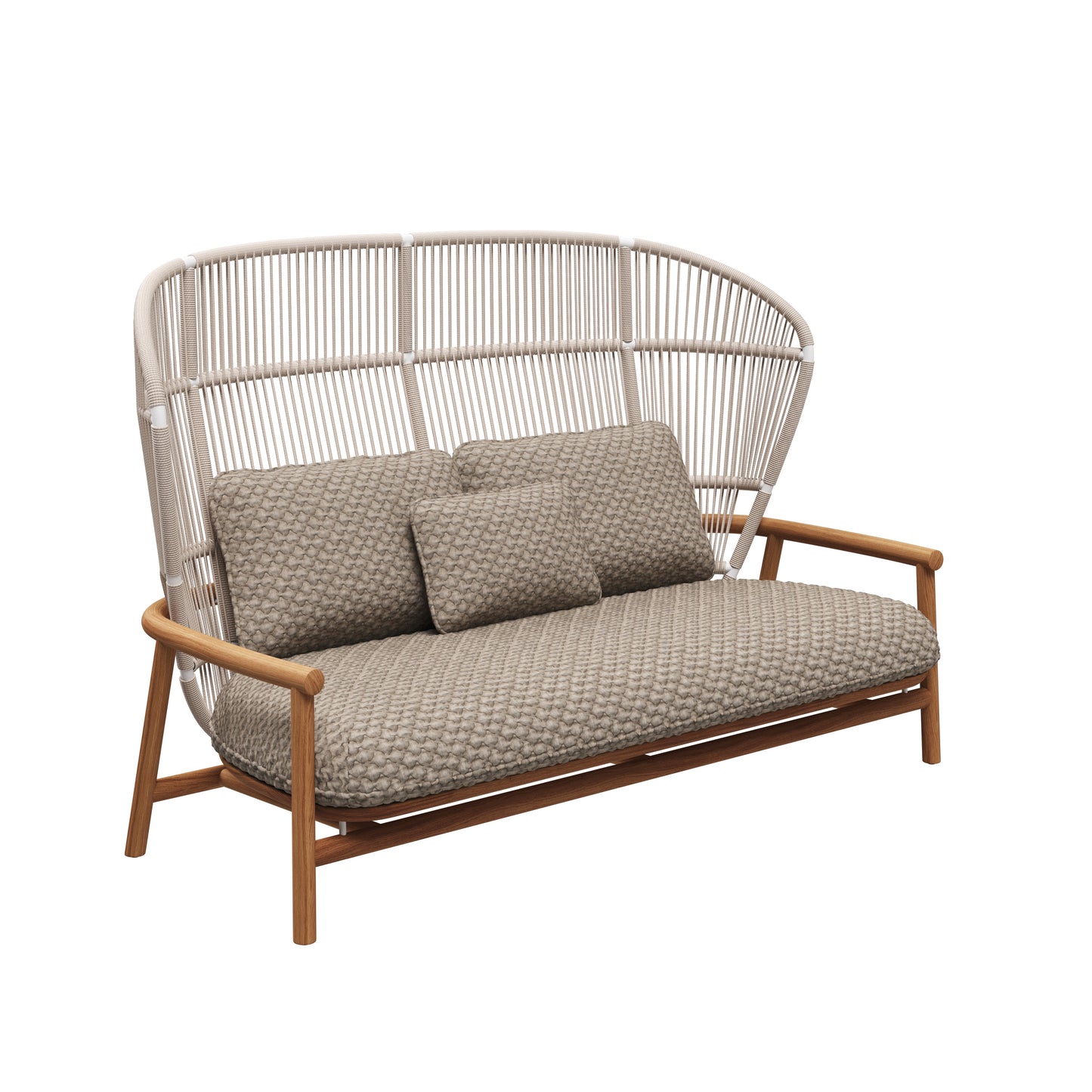 Fern High Back 2-Seater Sofa-Contract Furniture Store for hospitality, leisure & commercial projects