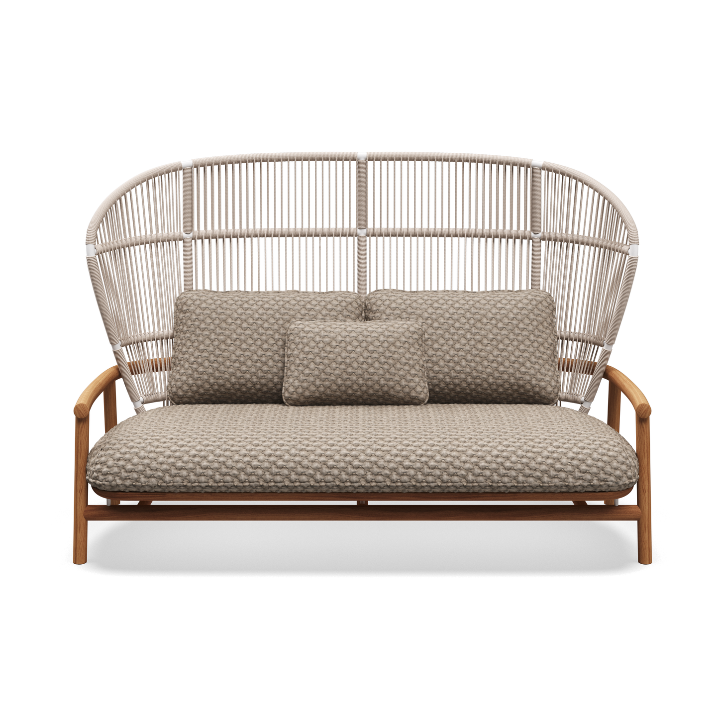 Fern High Back 2-Seater Sofa-Contract Furniture Store for hospitality, leisure & commercial projects