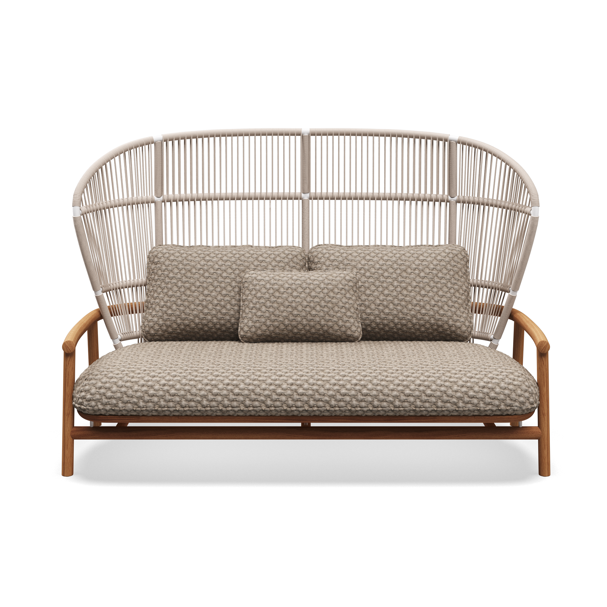 Fern High Back 2-Seater Sofa-Contract Furniture Store for hospitality, leisure & commercial projects