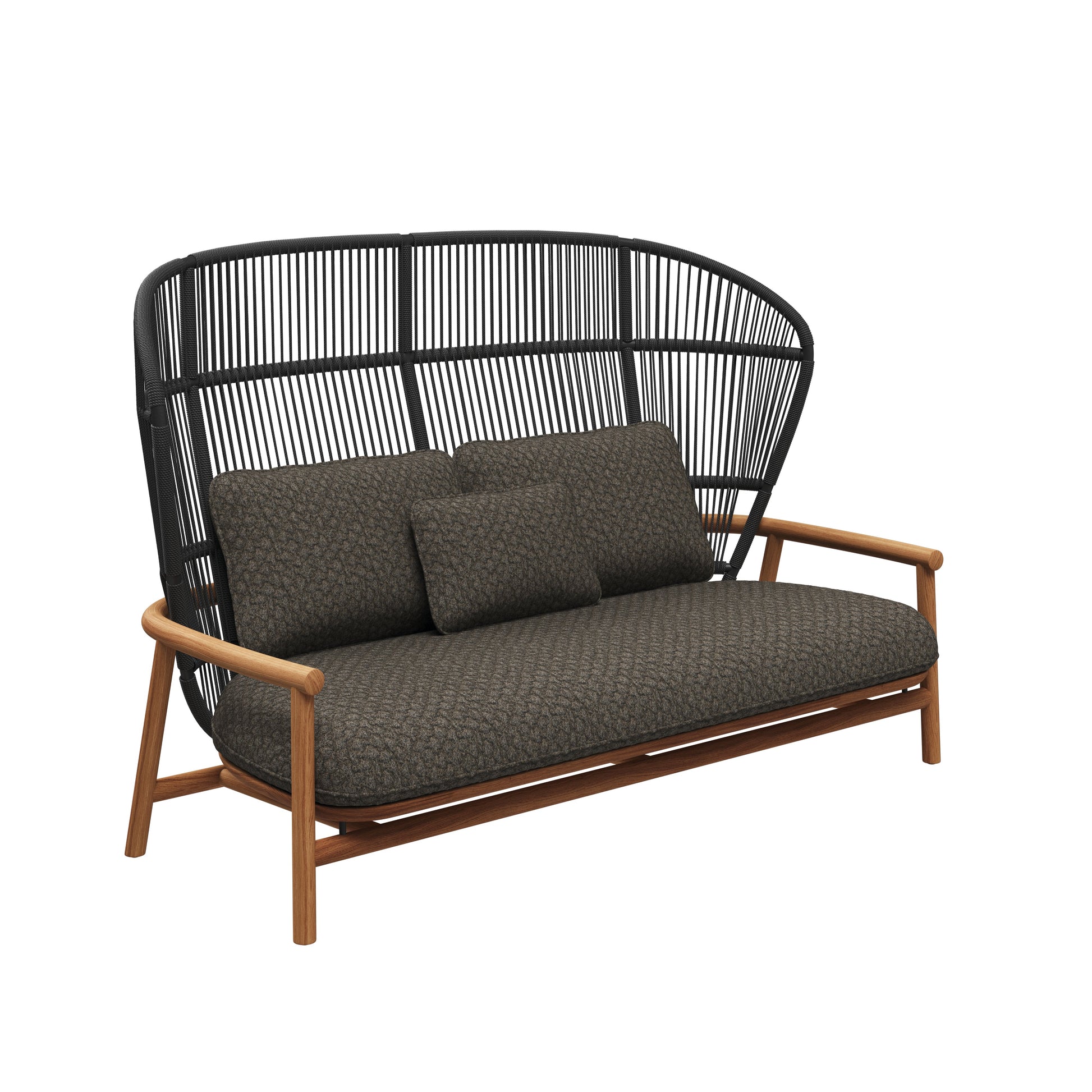 Fern High Back 2-Seater Sofa-Contract Furniture Store for hospitality, leisure & commercial projects