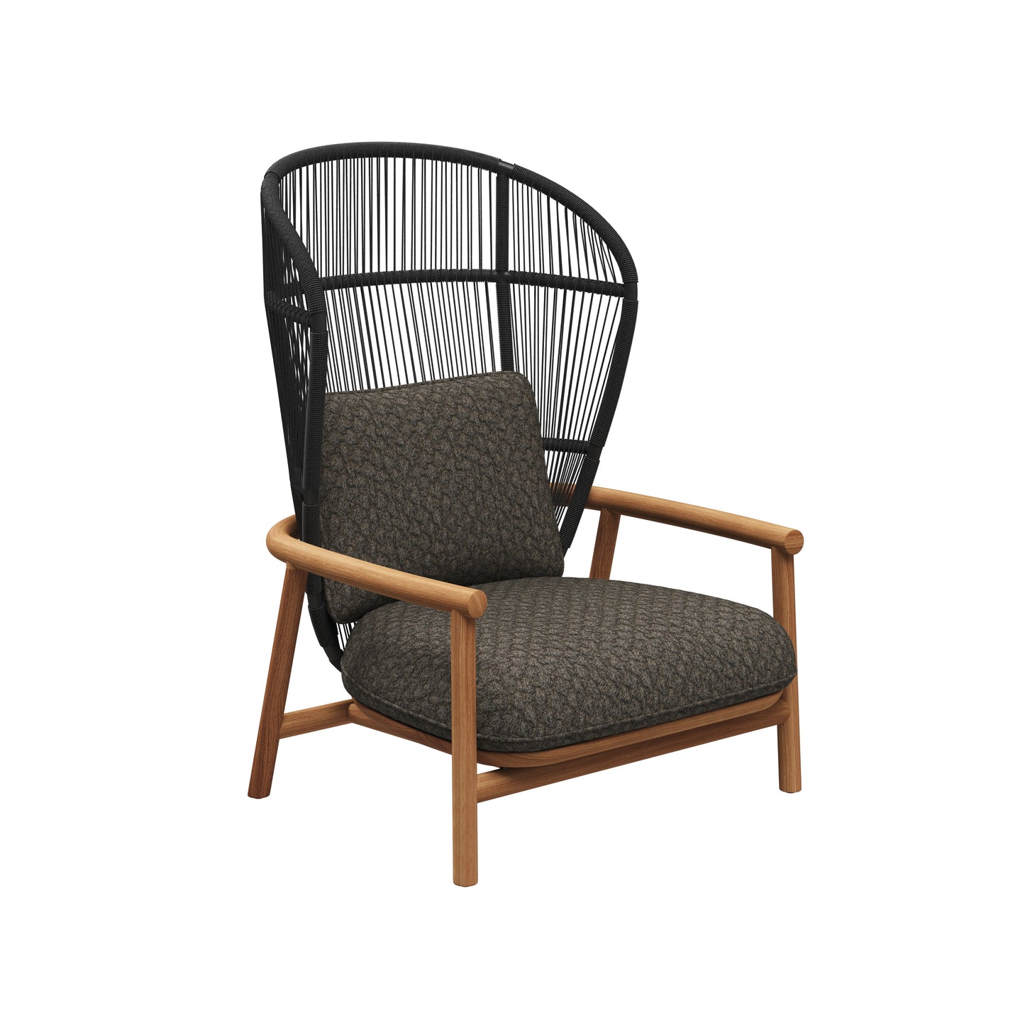Fern High Back Lounge Chair-Contract Furniture Store for hospitality, leisure & commercial projects