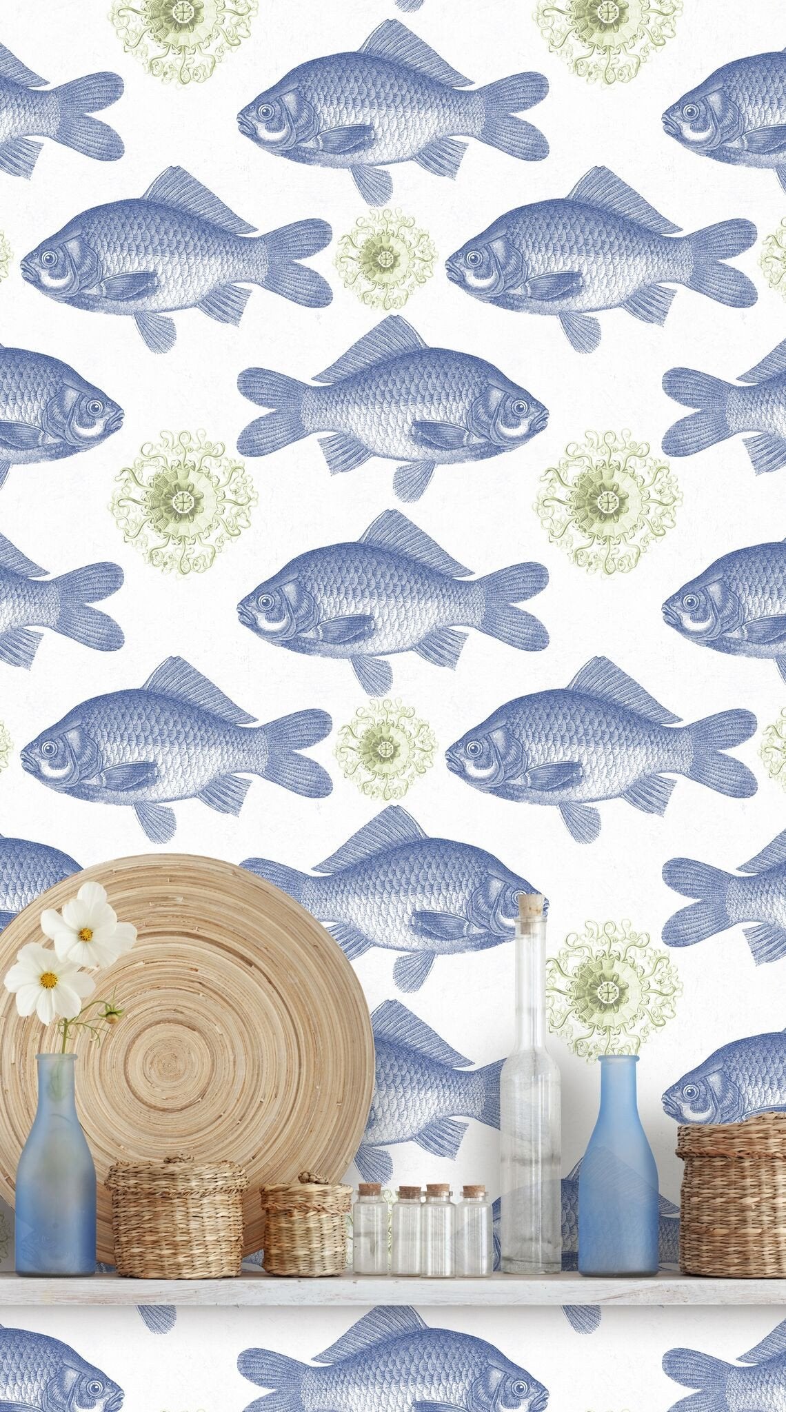 Fish Blue Wallpaper