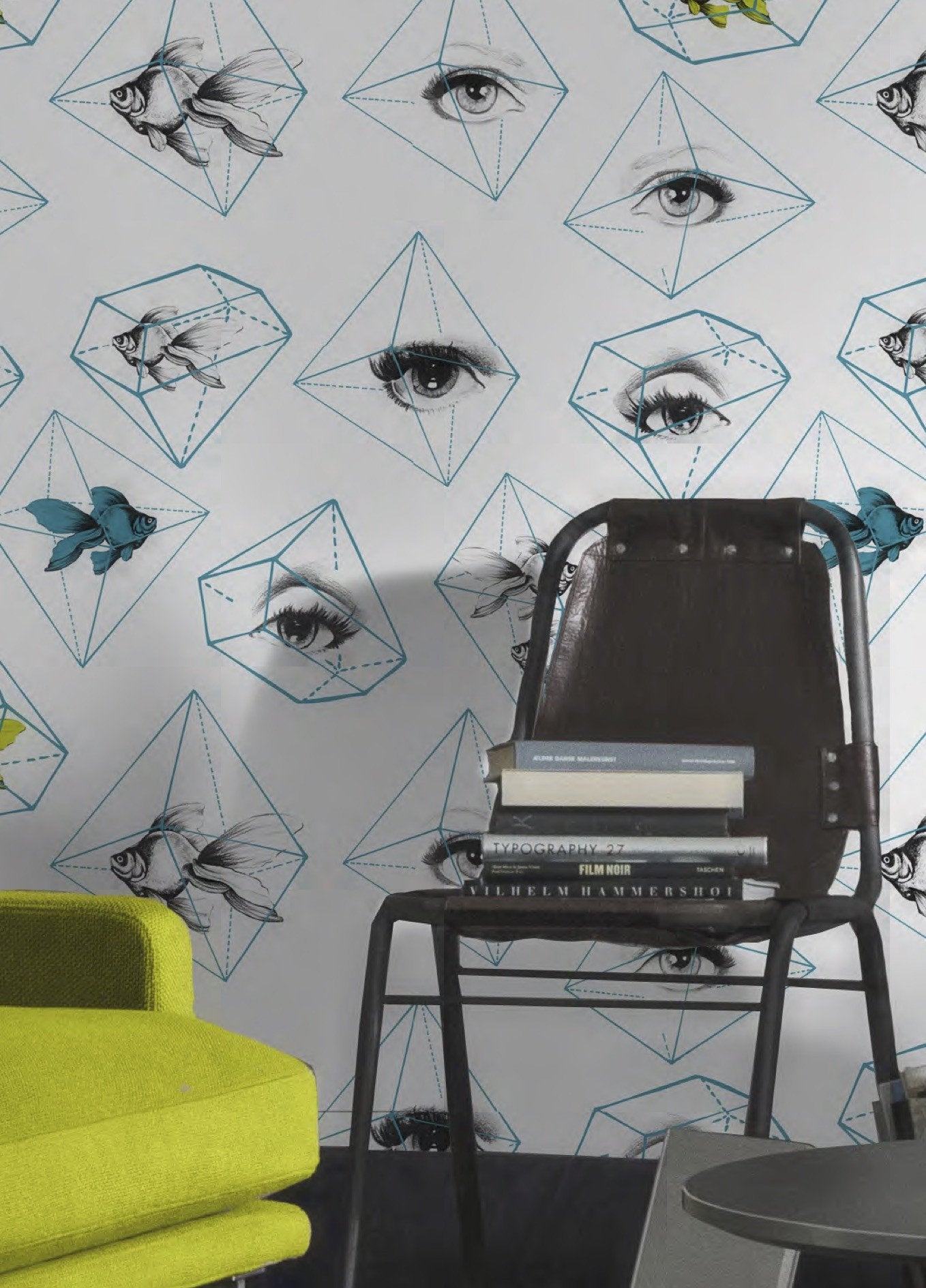 Fish Eye Wallpaper-Contract Furniture Store for hospitality, leisure & commercial projects