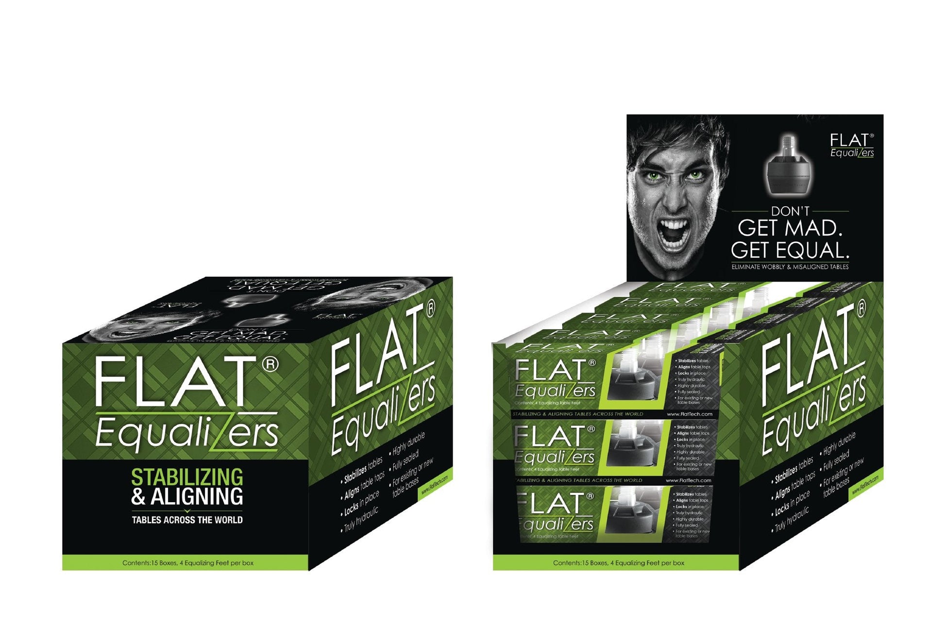 Flat Equalizers