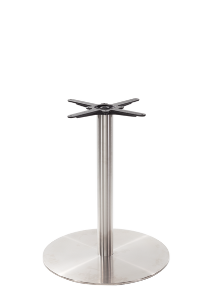 Flat Round SS Dining Base