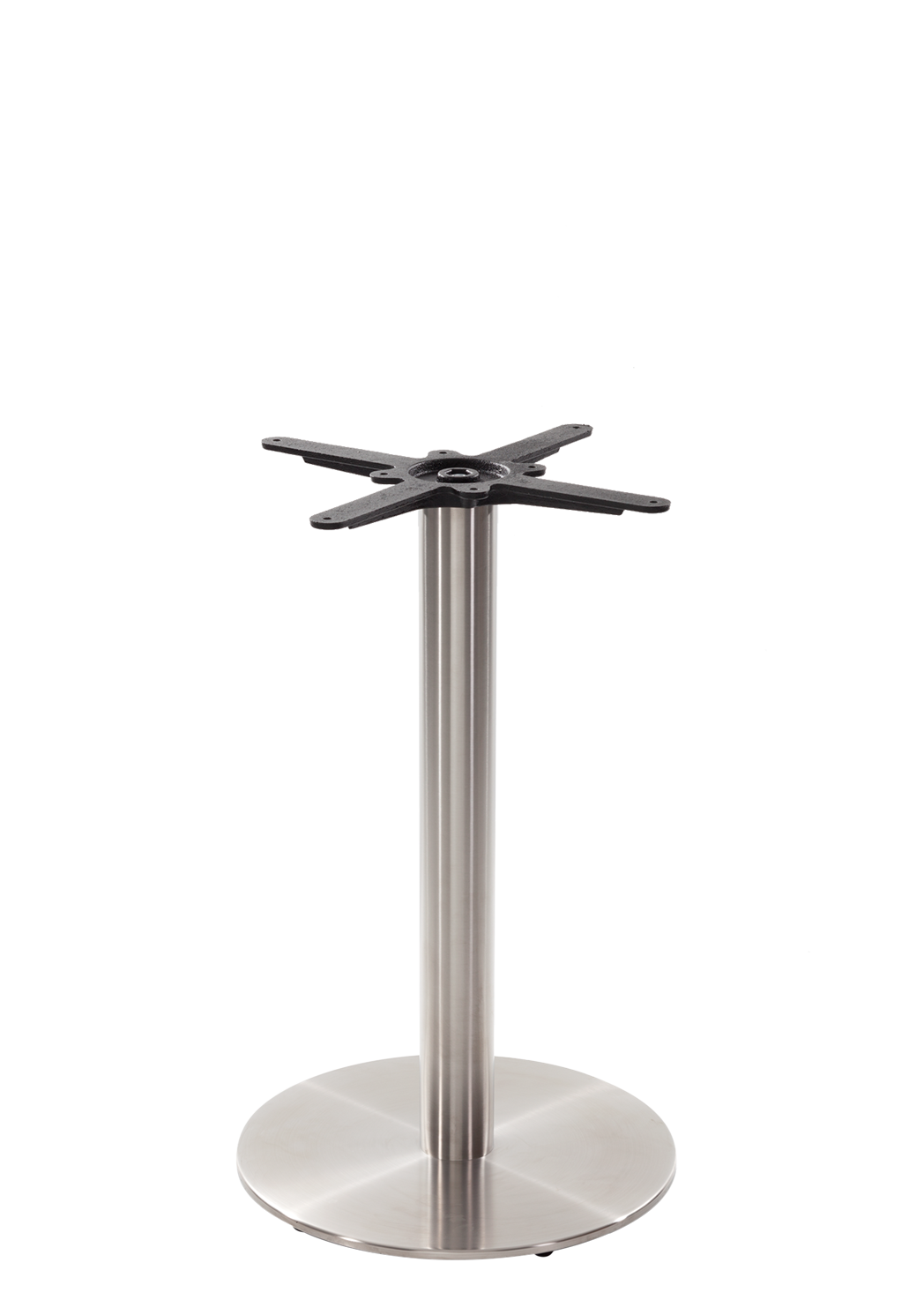 Flat Round SS Dining Base