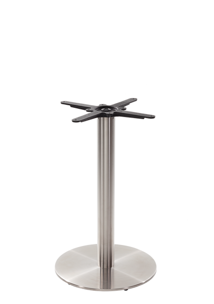 Flat Round SS Dining Base